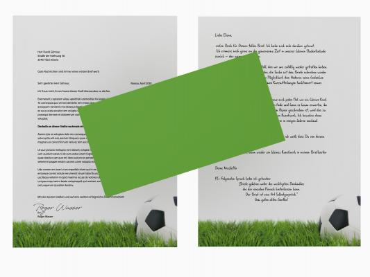 Stationery Football Writing paper